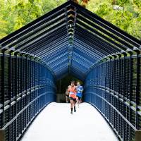 More participants running through little mac bridge